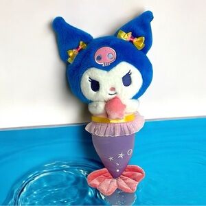 Kuromi Mermaid Sanrio Plush 14”H